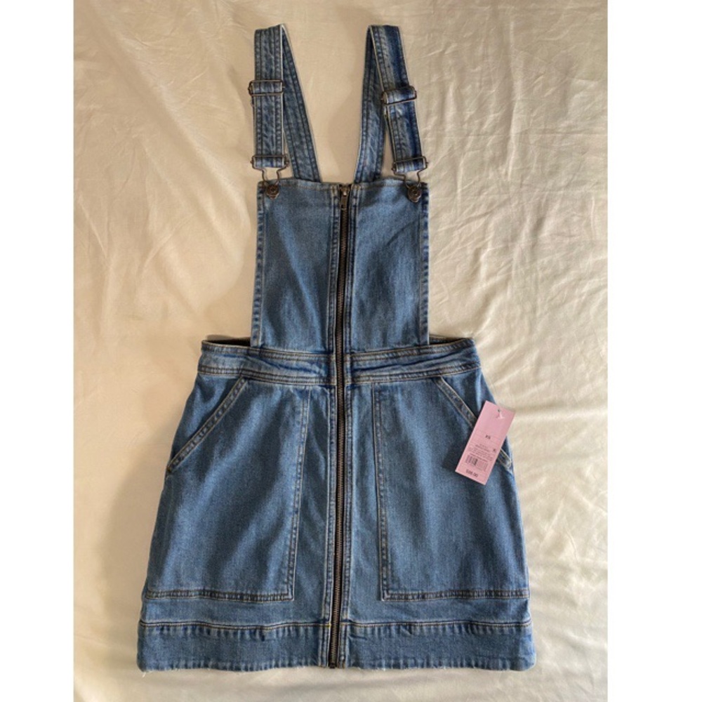 NWT | Wild Fable | Blue Jean Overall Dress | XS